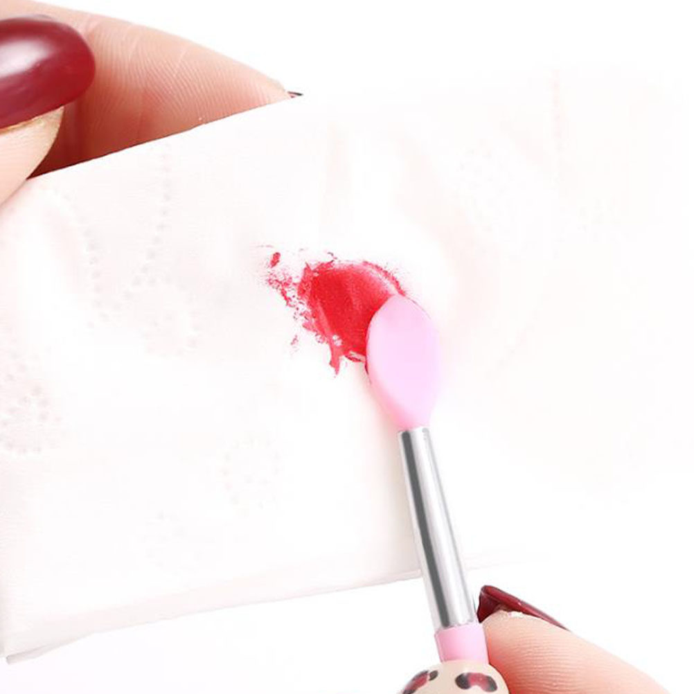 Beauty Makeup Tools - แปรงทาปากซิลิโคน 20 ชิ้น แปรงทาลิปสติกเนื้อนุ่มเรียบเนียน อุปกรณ์แต่งหน้าสำหรับมืออาชีพ ใช้ในร้านเสริมสวย