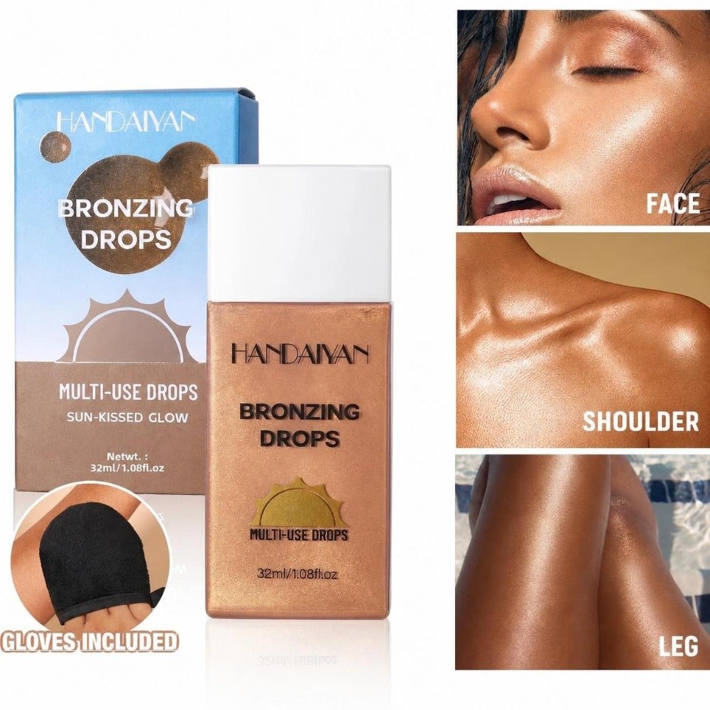 Body Shimmer Lotion - ครีมบรอนเซอร์เนื้อประกายมุก โลชั่นบำรุงผิวให้สีแทน กันน้ำ ให้ความชุ่มชื้น ติดทนนาน พร้อมประกายแวววาว