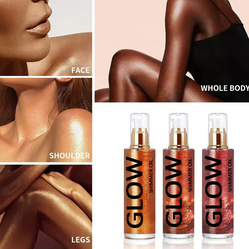 โลชั่นไฮไลท์เตอร์สำหรับใบหน้าแ - Body Shimmer Lotion บทวิจารณ์และราคา