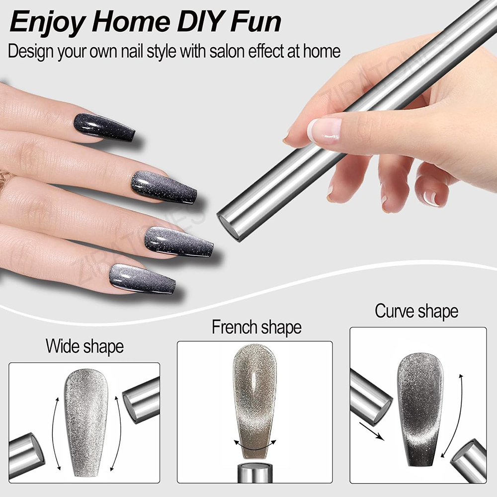 เจลทาเล็บแบบตาแมว 1 ชิ้น พร้อม - Gel Nail Polish บทวิจารณ์และราคา
