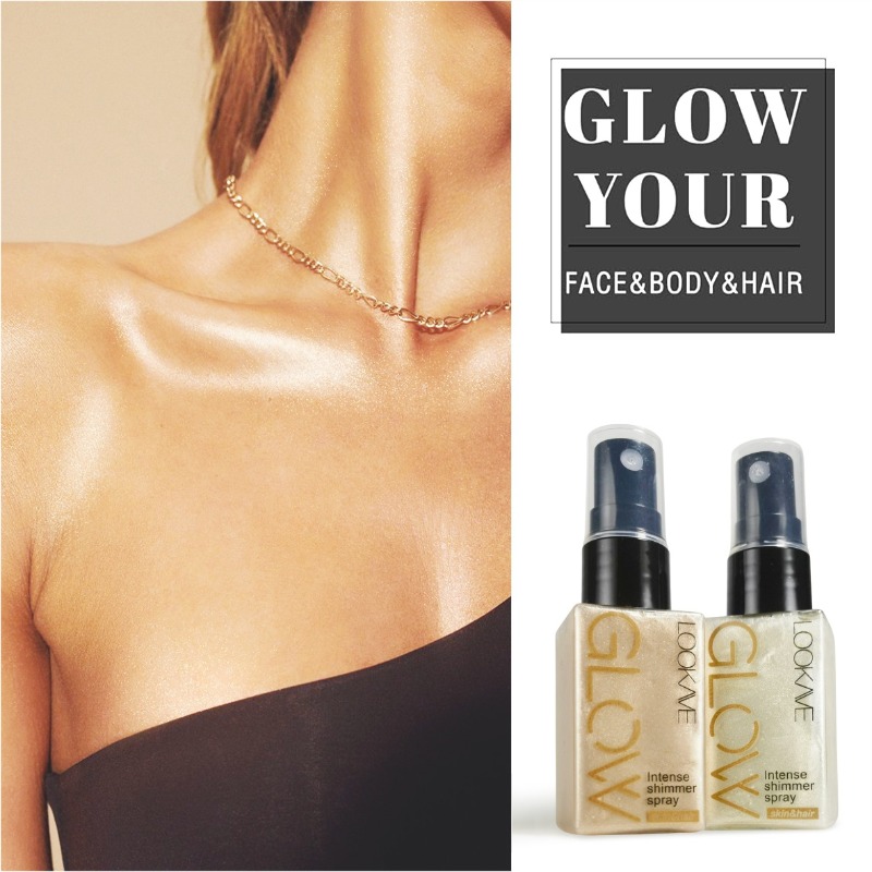 สเปรย์น้ำมันชิมเมอร์กันน้ำ ติด - Body Shimmer Lotion บทวิจารณ์และราคา