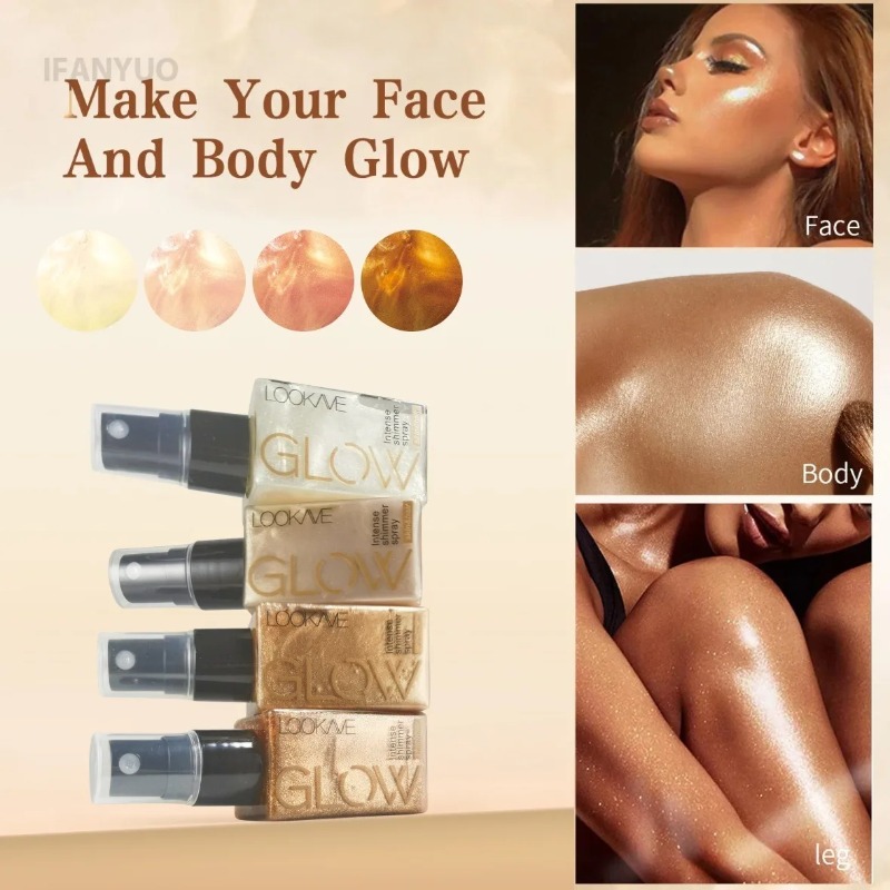 สเปรย์กลิตเตอร์ประกายมุก น้ำมั - Body Shimmer Lotion บทวิจารณ์และราคา