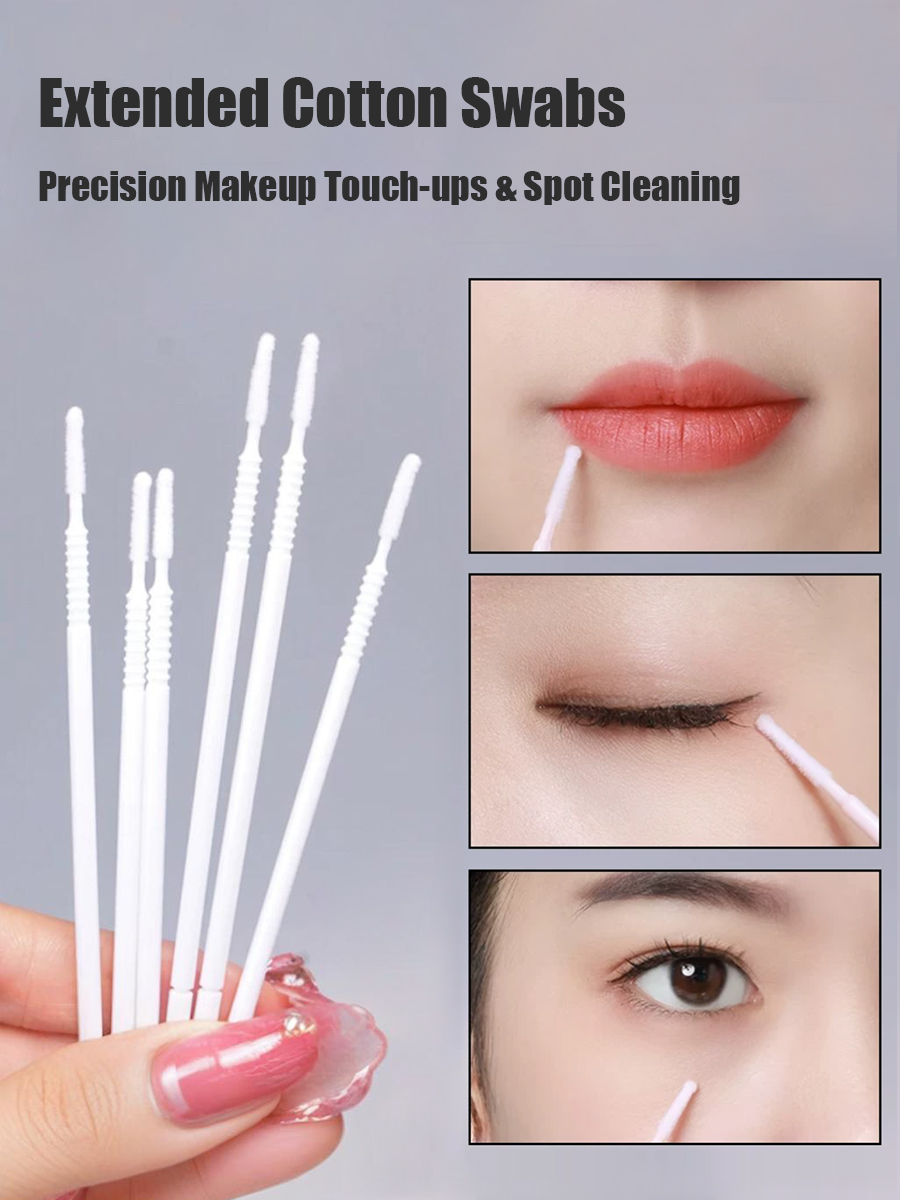 สำลีก้านยาวแบบใช้แล้วทิ้ง สำหร - Beauty Makeup Tools บทวิจารณ์และราคา