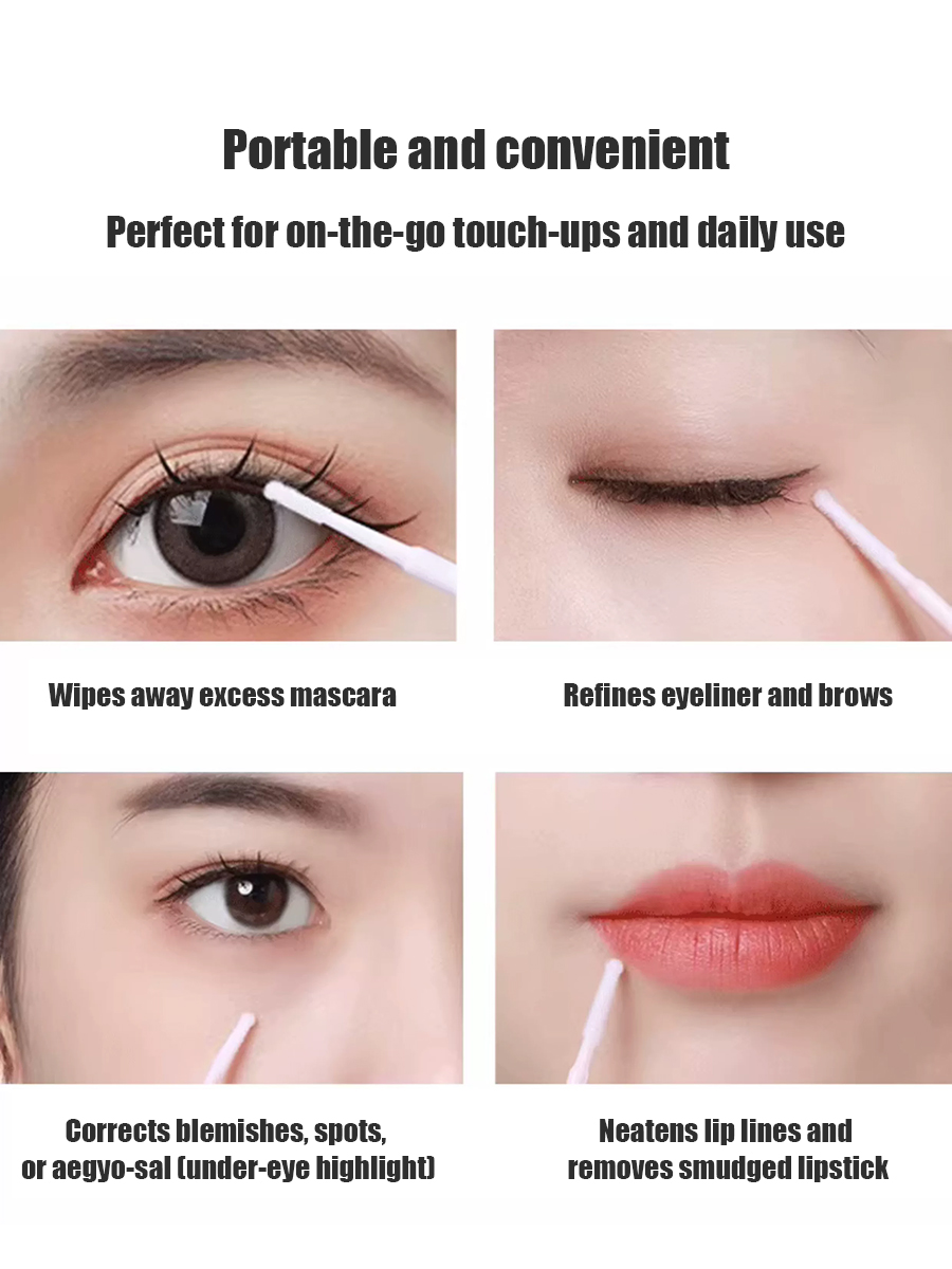 สำลีก้านยาวแบบใช้แล้วทิ้ง สำหร - Beauty Makeup Tools บทวิจารณ์และราคา