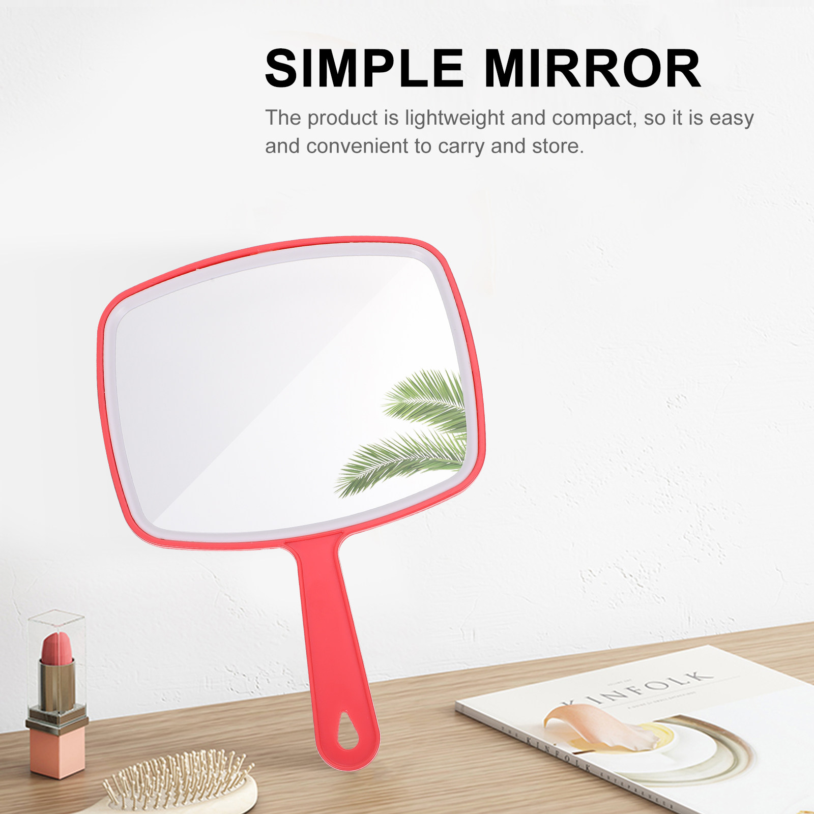 กระจกแต่งหน้าแบบพกพา 2 ชิ้น ดี - Beauty Makeup Hd บทวิจารณ์และราคา