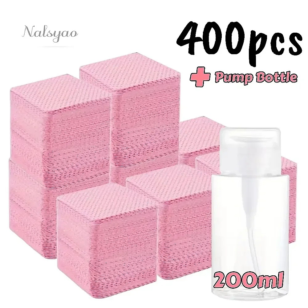 200/400 ชิ้น ผ้าเช็ดเล็บปราศจา - Gel Nail Polish บทวิจารณ์และราคา