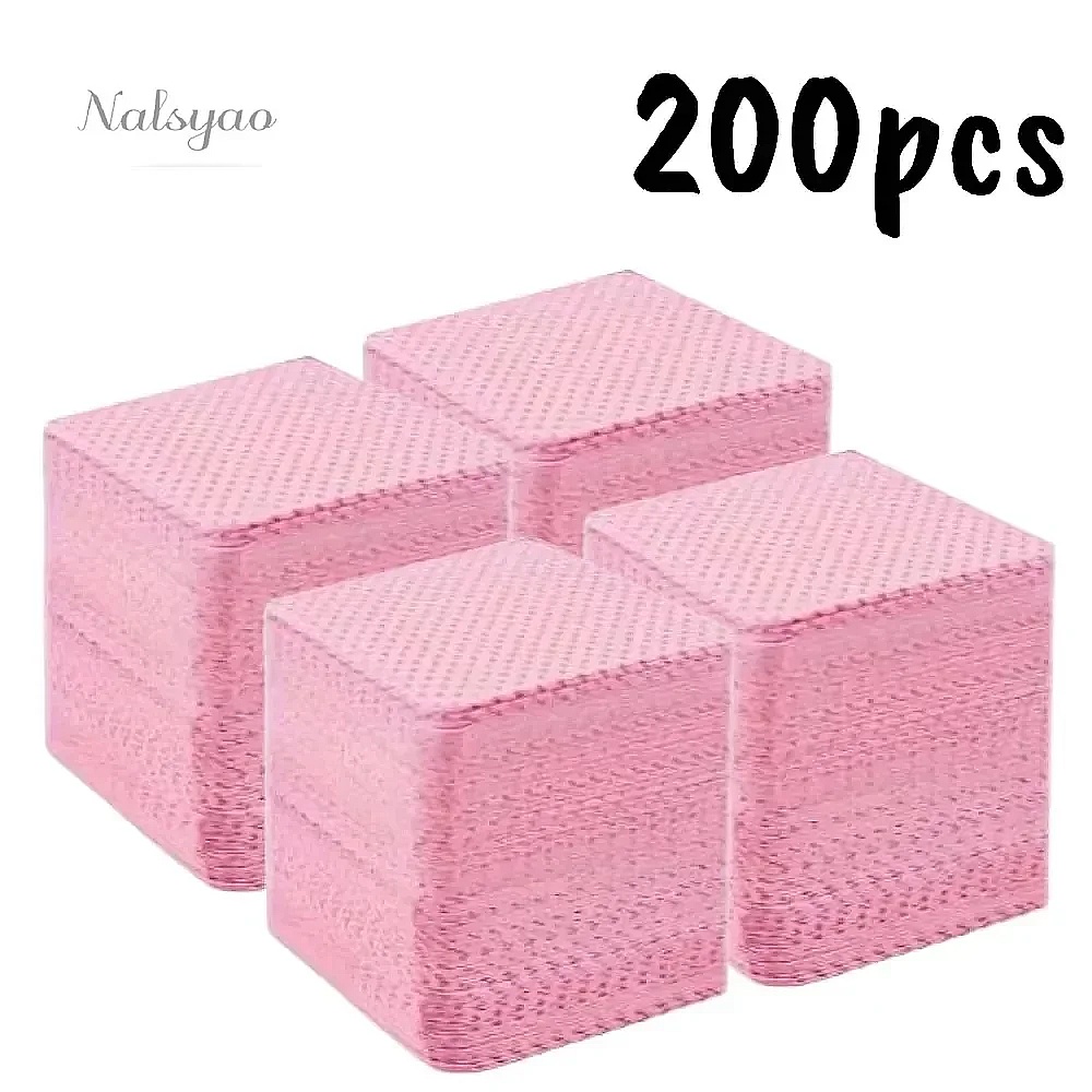 200/400 ชิ้น ผ้าเช็ดเล็บปราศจา - Gel Nail Polish บทวิจารณ์และราคา