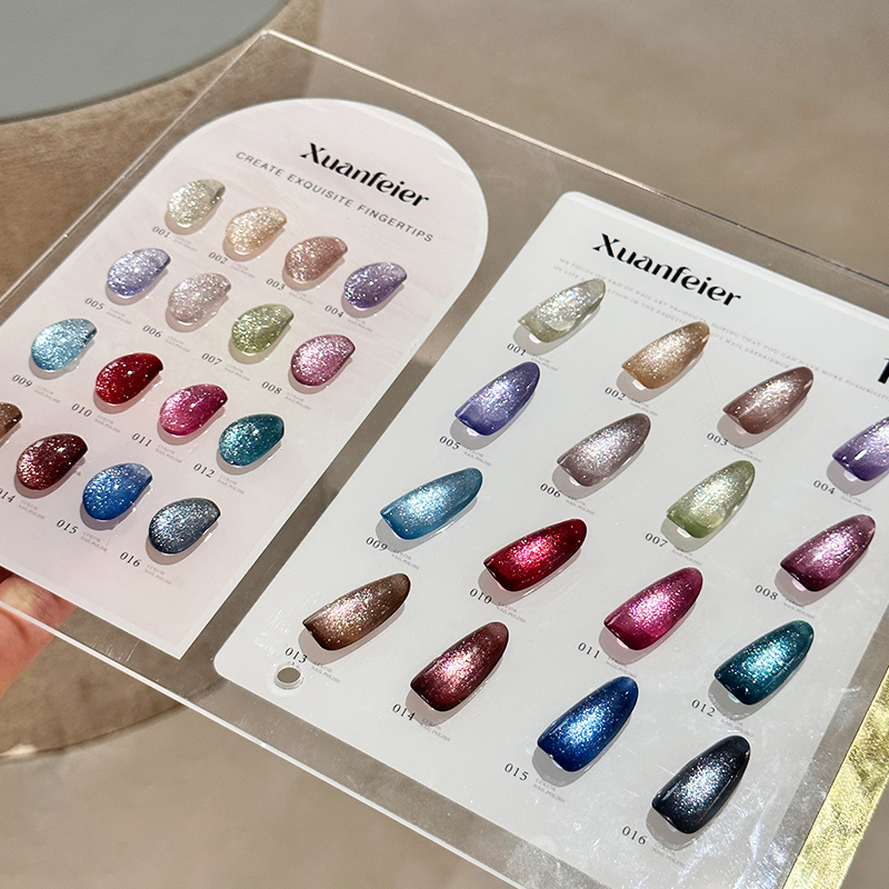 ชุดเจลทาเล็บตาแมว 16 สี ปี 202 - Gel Nail Polish บทวิจารณ์และราคา