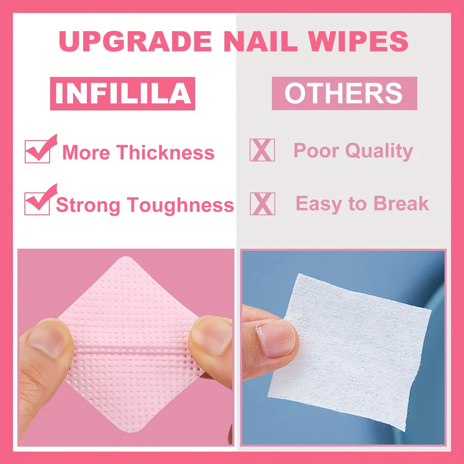 20/600pcs Lint ฟรีผ้าเช็ดทําคว - Gel Nail Polish บทวิจารณ์และราคา