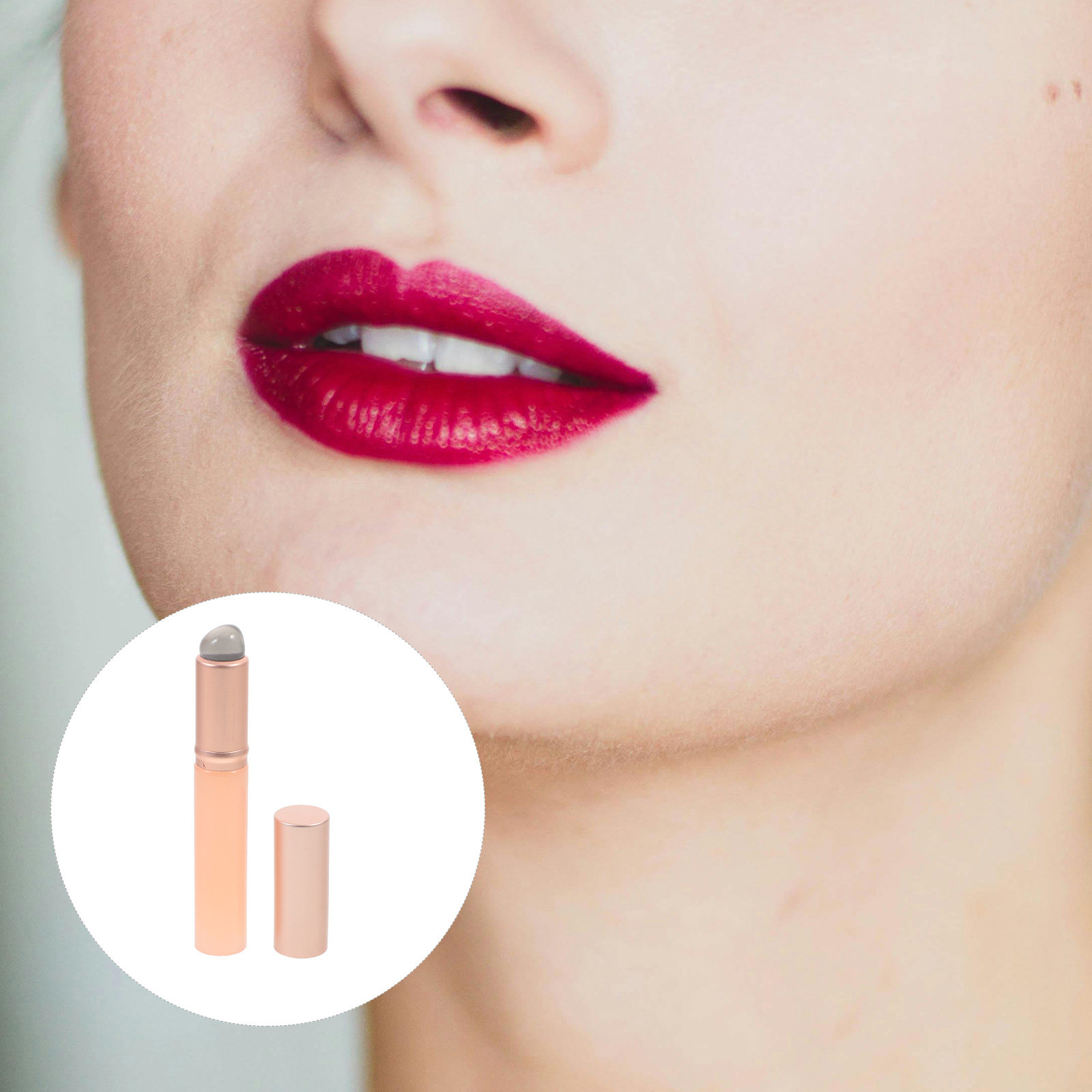 แปรงทาลิปสติกซิลิโคน 2 ชิ้น แป - Beauty Makeup Tools บทวิจารณ์และราคา