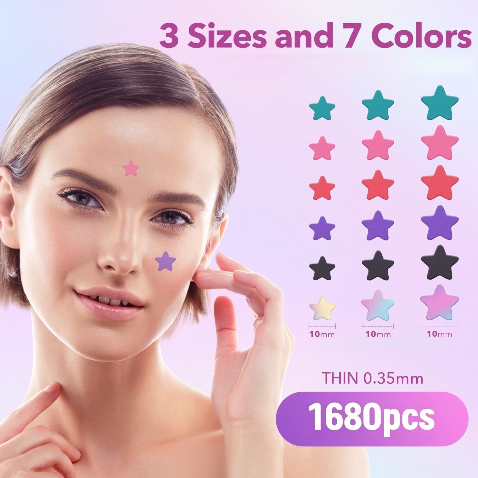 แผ่นแปะสิว 1680 ชิ้น - อ่อนโยน - Pressed Powder Foundation บทวิจารณ์และราคา