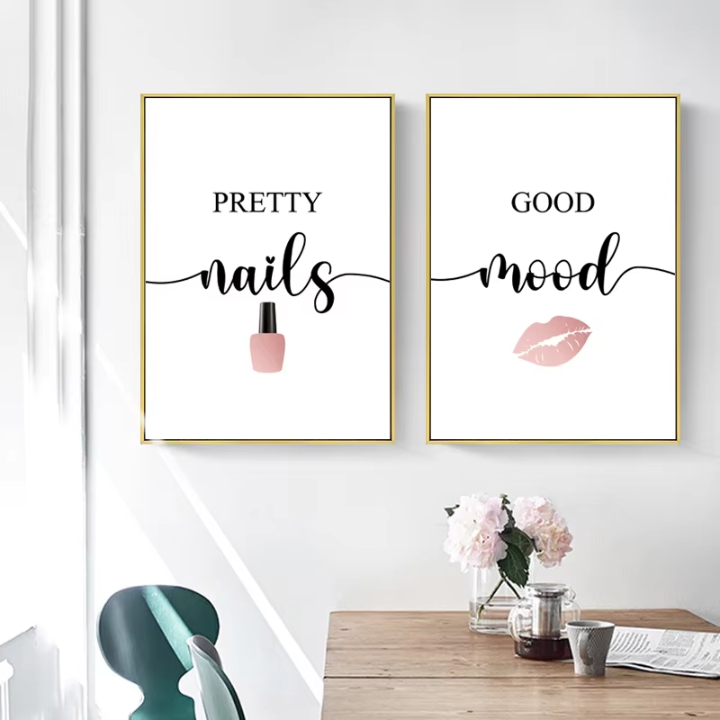 Nordic ผู้หญิงสีชมพูริมฝีปากสี - Makeup Is Beauty Quotes บทวิจารณ์และราคา