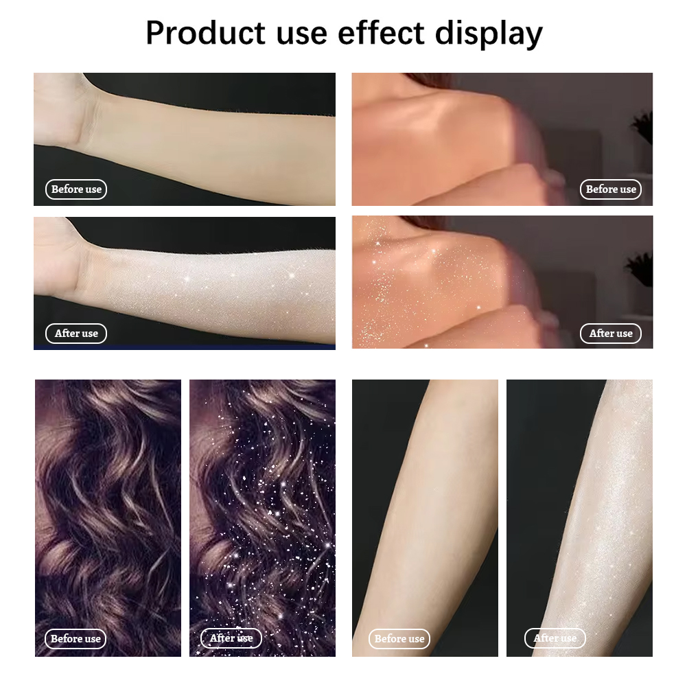 ไฮไลท์เตอร์แบบน้ำสำหรับแต่งหน้ - Body Shimmer Lotion บทวิจารณ์และราคา