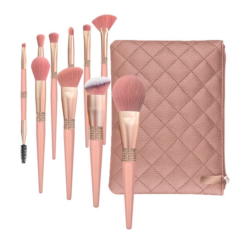 ชุดแปรงแต่งหน้า 10 ชิ้น สีแดงป - Beauty Makeup Filter บทวิจารณ์และราคา